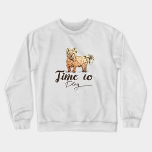 Puppy Play Crewneck Sweatshirt